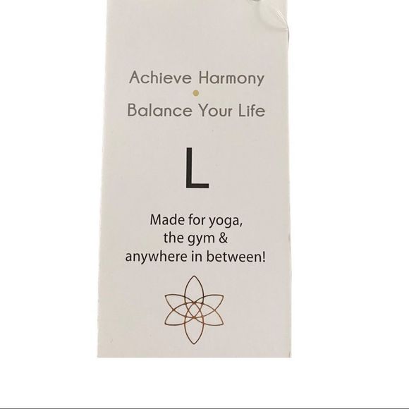 NWT Harmony Balance smoke Tie Dye Sports Bra size Large - Picture 3 of 5